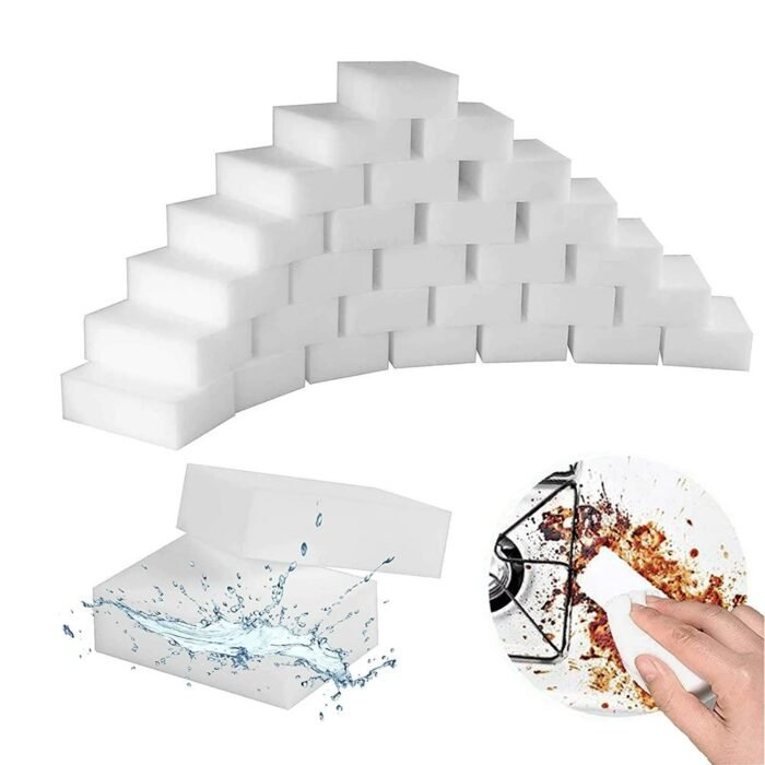 Melamine Cleaning Sponge, Magic Eraser For Cleaning, Pack 25 Pcs – Bild 1